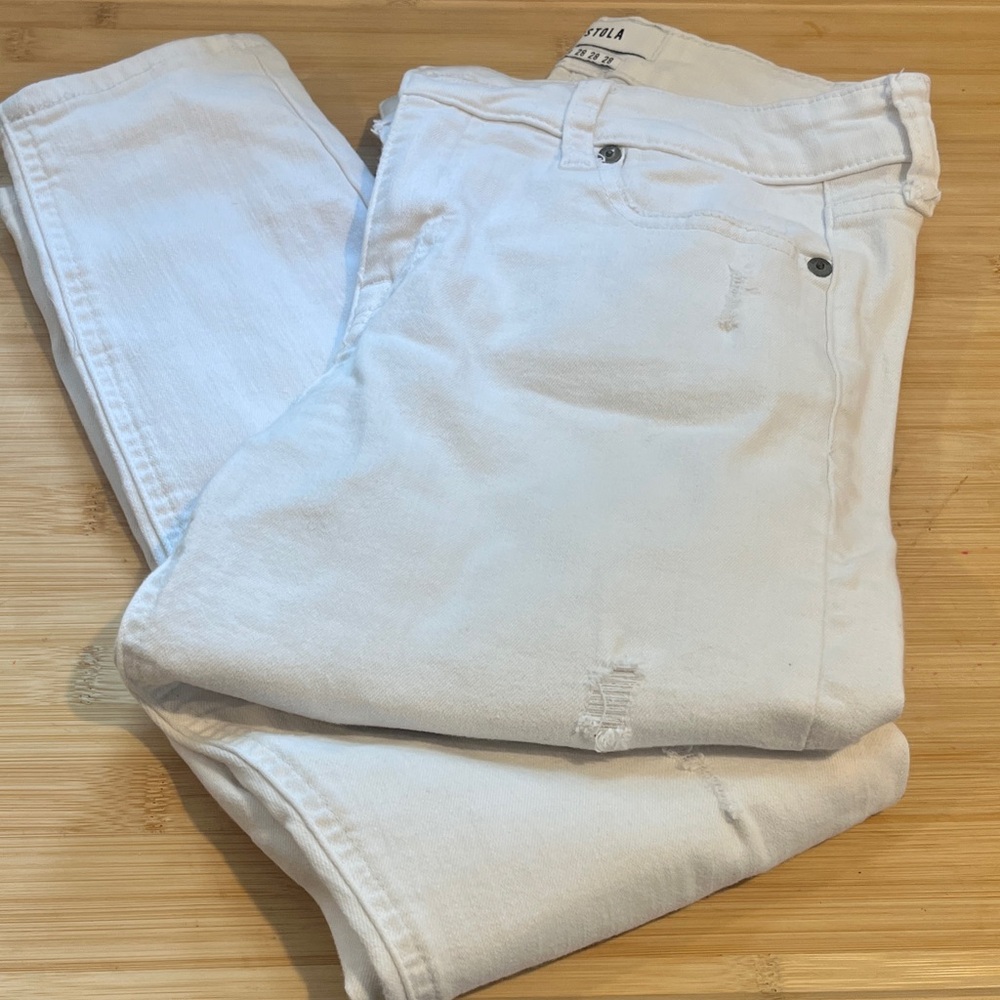 Pistola White Skinny Jeans
